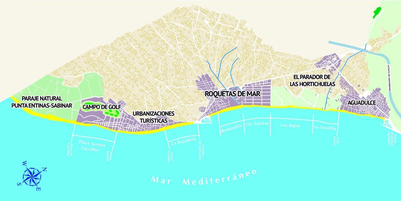 Expoholidays - Apartamentos En Primera Linea Aguadulce  Exterior foto